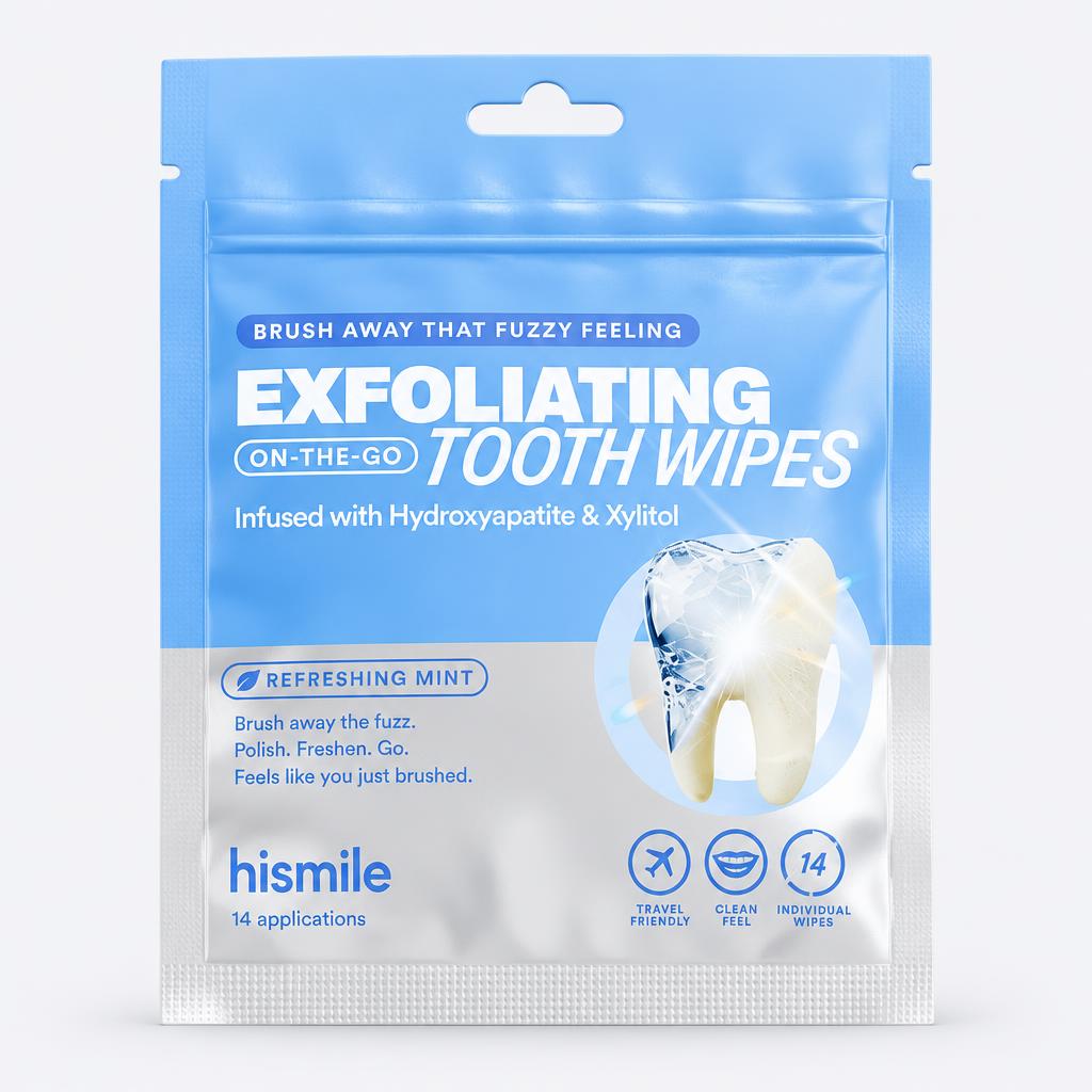 Exfoliating Tooth Wipes